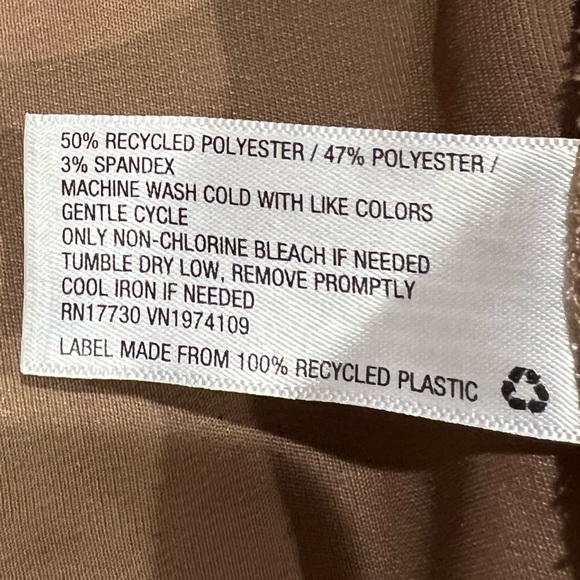 Wild Fable Bronze Blouse size M - Picture 5 of 8